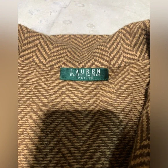 Lauren Ralph lauren petite cardigan brown - Picture 4 of 13